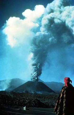 Erupción del Paricutin