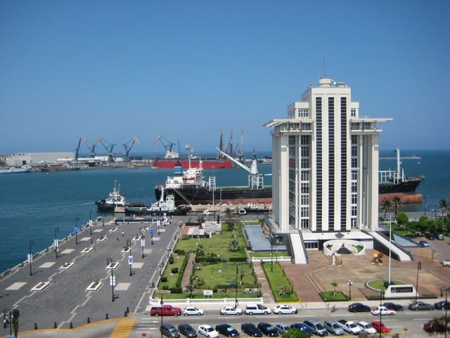 Instalaciones portuarias.