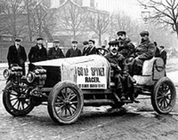 The first 4 wheel drive was invented