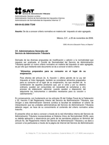 Se publico el Reglamento Interior del Servicio de Administración Tributaria