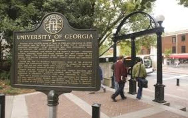 University of Georgia founded