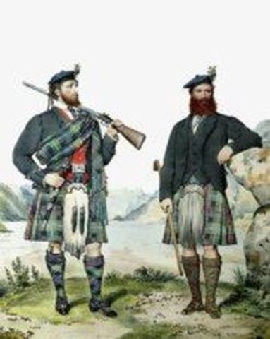 highland scots arrive