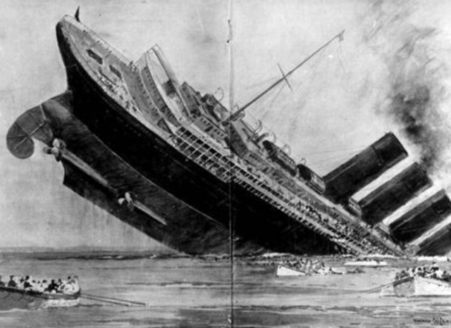 Striking of the Lusitania