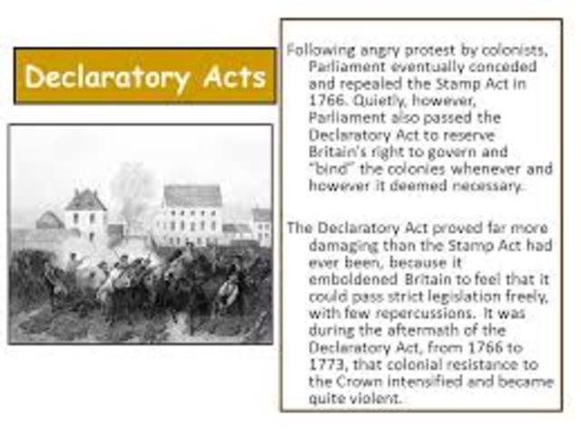 Declaratory act