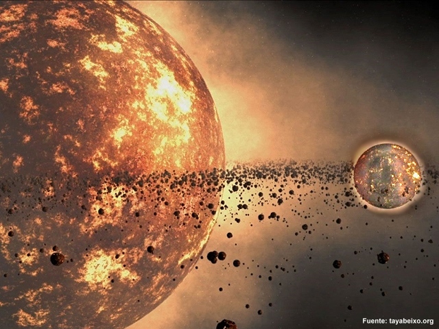 Formación de la Luna