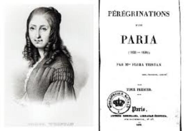 Flora Tristán publica La Unió Obrera