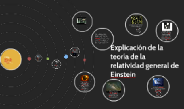 EINSTEIN (Teoría de la relatividad general)