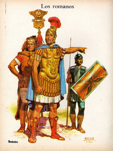 Los romanos, Inglaterra y el latín