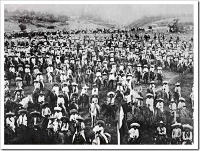 Mexico a mitad de la guerra