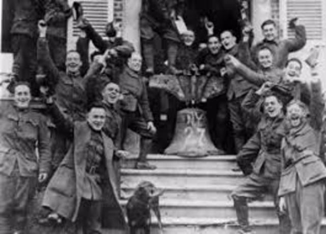 Finaliza la primera Guerra mundial