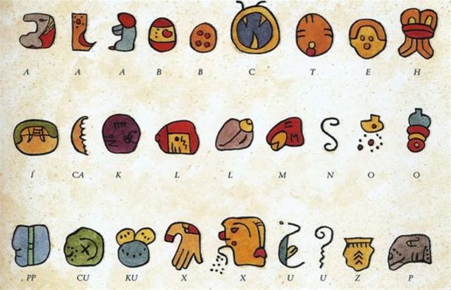 Se desarrolla la escritura maya