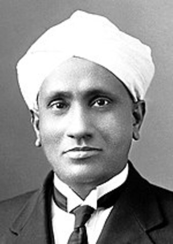 Chandrasekhara Venkata Raman.