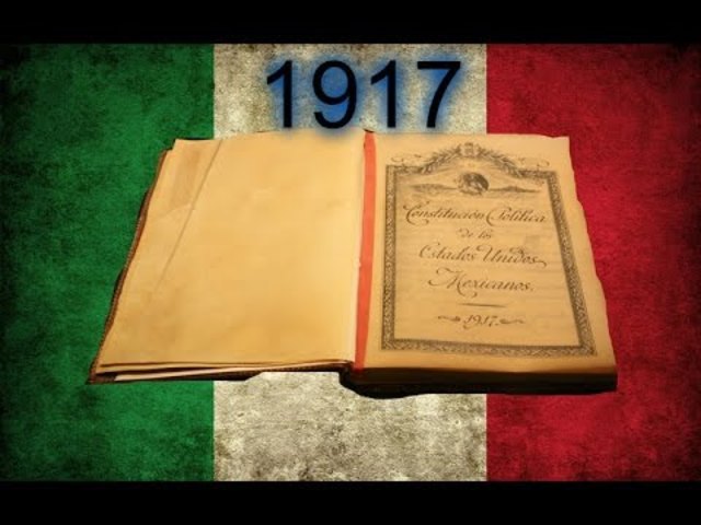 CONSTITUCIÓN MEXICANA DE 1917.