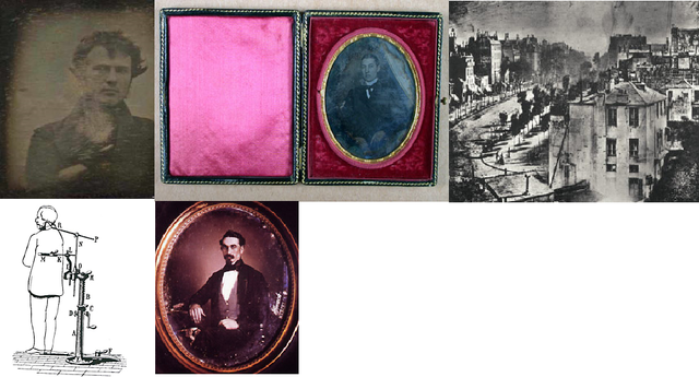 Retratos, paisajes y problemas del Daguerrotipo