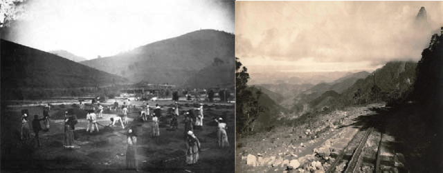 Exposición del negativo fotografico en seco