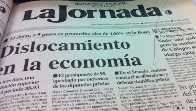 Primer Crisis comienza en México