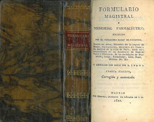 Formulario Magistral y Memorial Farmacéutico