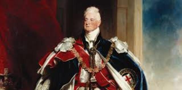 William IV comes to the throne