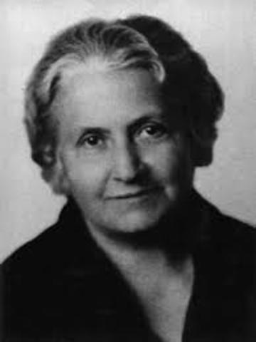 Maria Montessori (1870-1952)