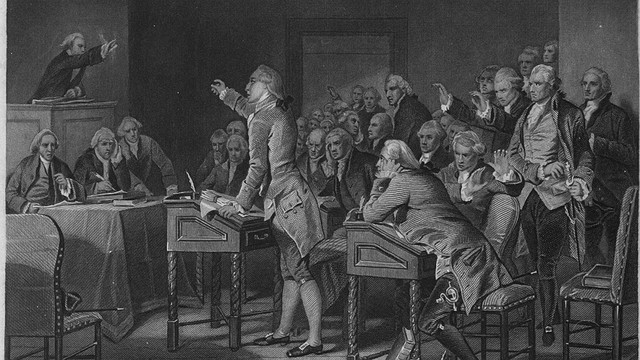 Patrick Henry's "Give me liberty or give me death" speech