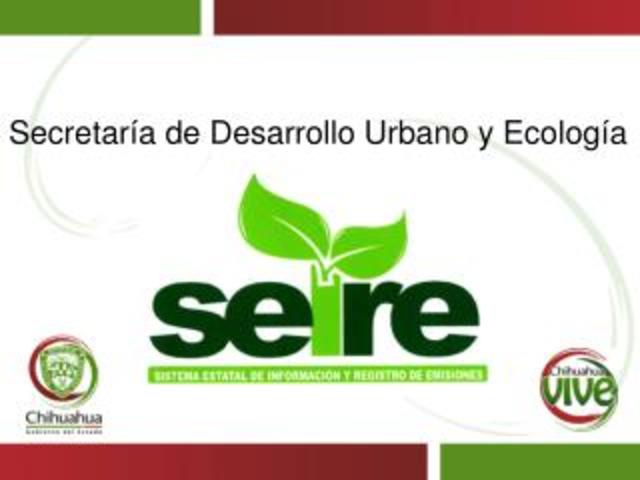 La Secretaría de Desarrollo Urbano y Ecología (SEDUE)