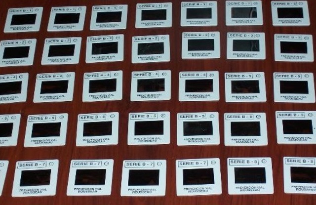 Proyector de Filminas como apoyo visual