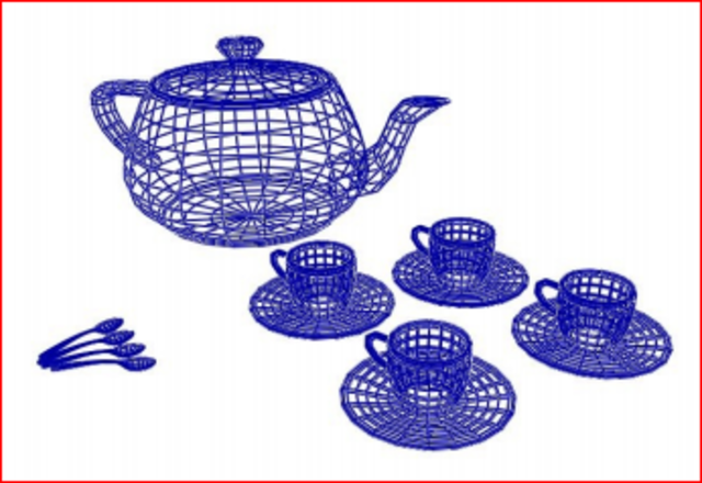 Diseño de una tetera usando Bezier.