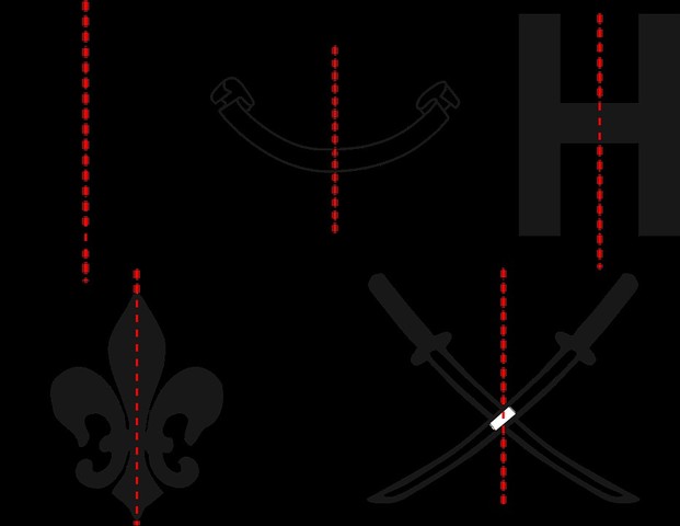 La simetría de espejo de las formas