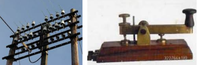 Construcción del telégrafo.