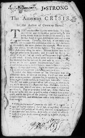 The American Crisis by Thomas Paine