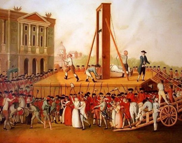 De uitvoering van koning Lodewijk XVI