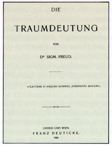 Freud publica la interpretación de los sueños