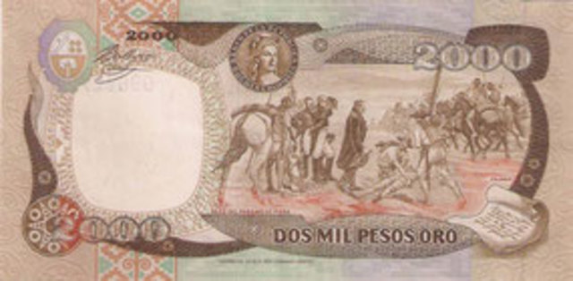Bolívar desapareció con la ultima emisión del billete de $2.000 de color café