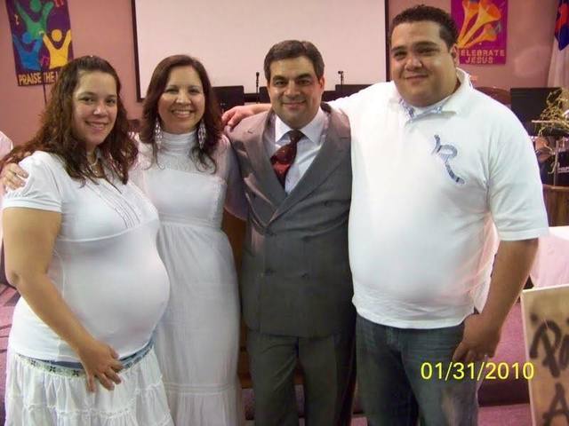 My mom was pregnant of me