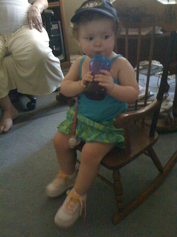 Holley's First Time Walkling