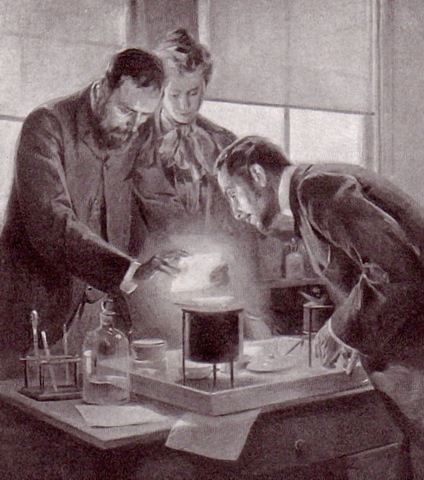 Pierre Curie (1859 - 1906, Francia) & Marie Curie (1867 - 1934, Rusia)
