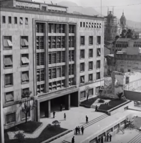 Inauguración del Palacio de las Telecomunicaciones.