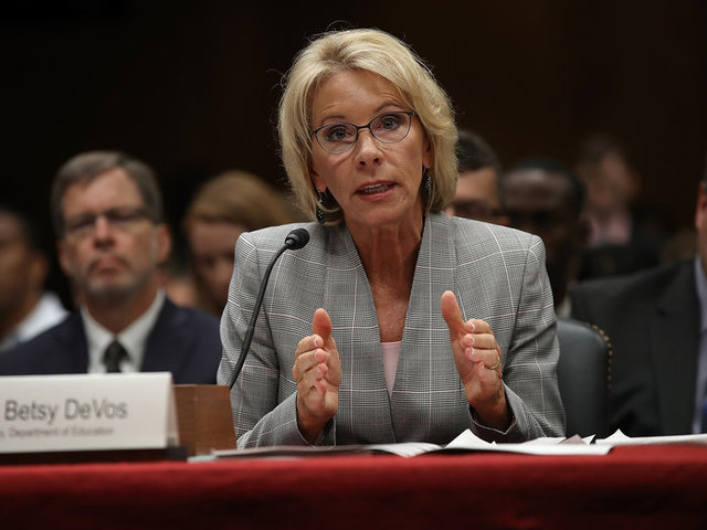 18 States and DC sue Betsy Devos and US Department of Education