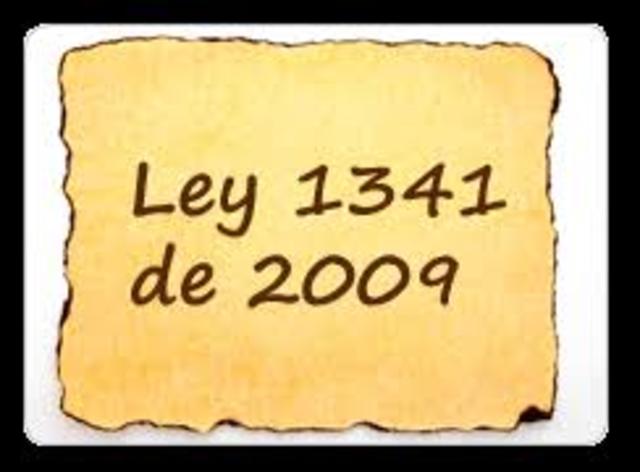 Ley 1341 de 2009