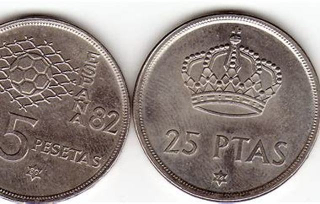 La peseta, unidad monetaria española