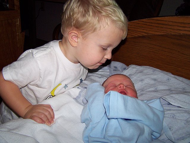 I became a big brother!