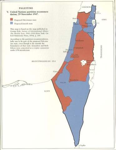 Palestine is Partitioned