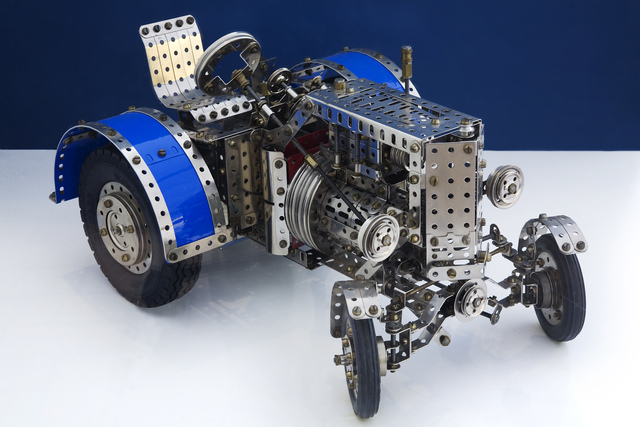 Gerard (1969, pp.41) Piezas de Meccano