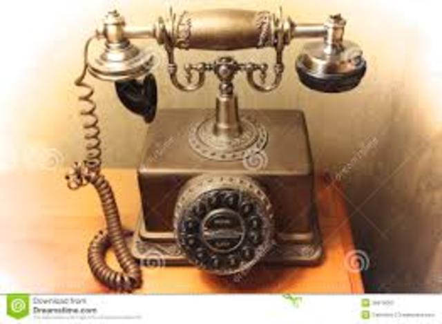 Llegada del teléfono a Colombia.