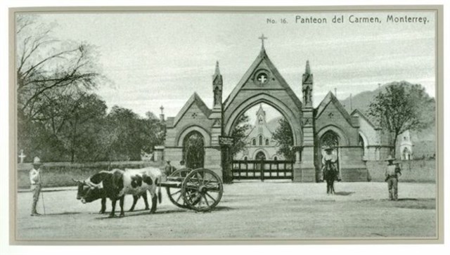 Panteón Nuestra Señora del Carmen de Monterrey por Alfred Giles