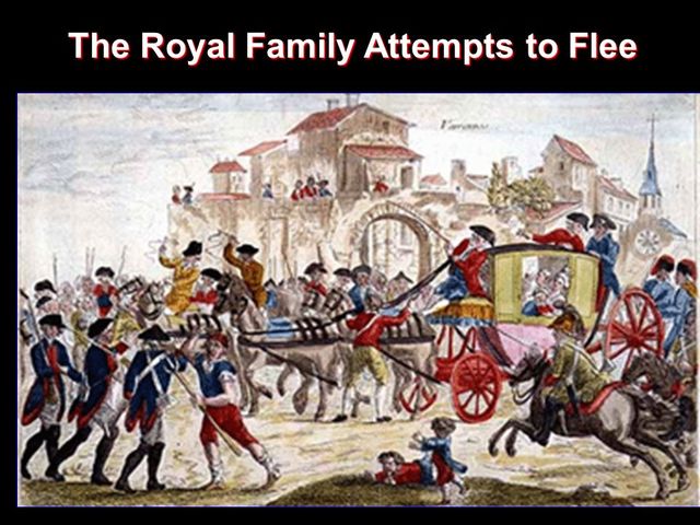 Royal Family Attempts to Flee