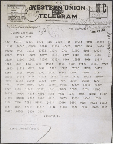 Zimmerman Telegram