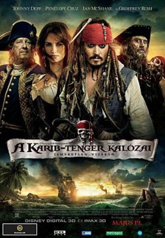 A Karib-tenger kalózai: A világ végén c.film főszerep