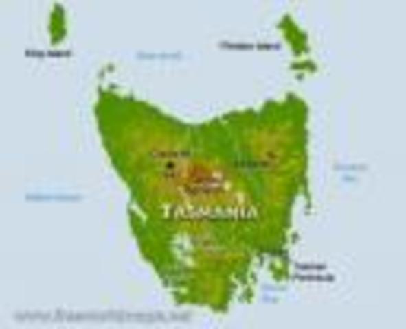 Tasmania is an island