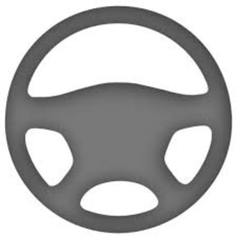 A steering wheel is designed to replace the steering tiller
